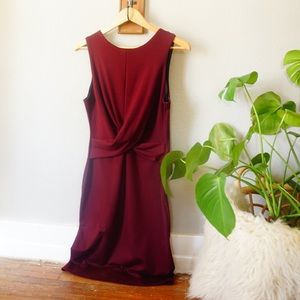 Maroon dress